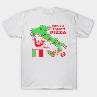 Delicious Italian Pizza T-Shirt